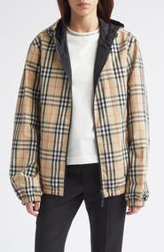 Burberry Newport Reversible Hooded Windbreaker