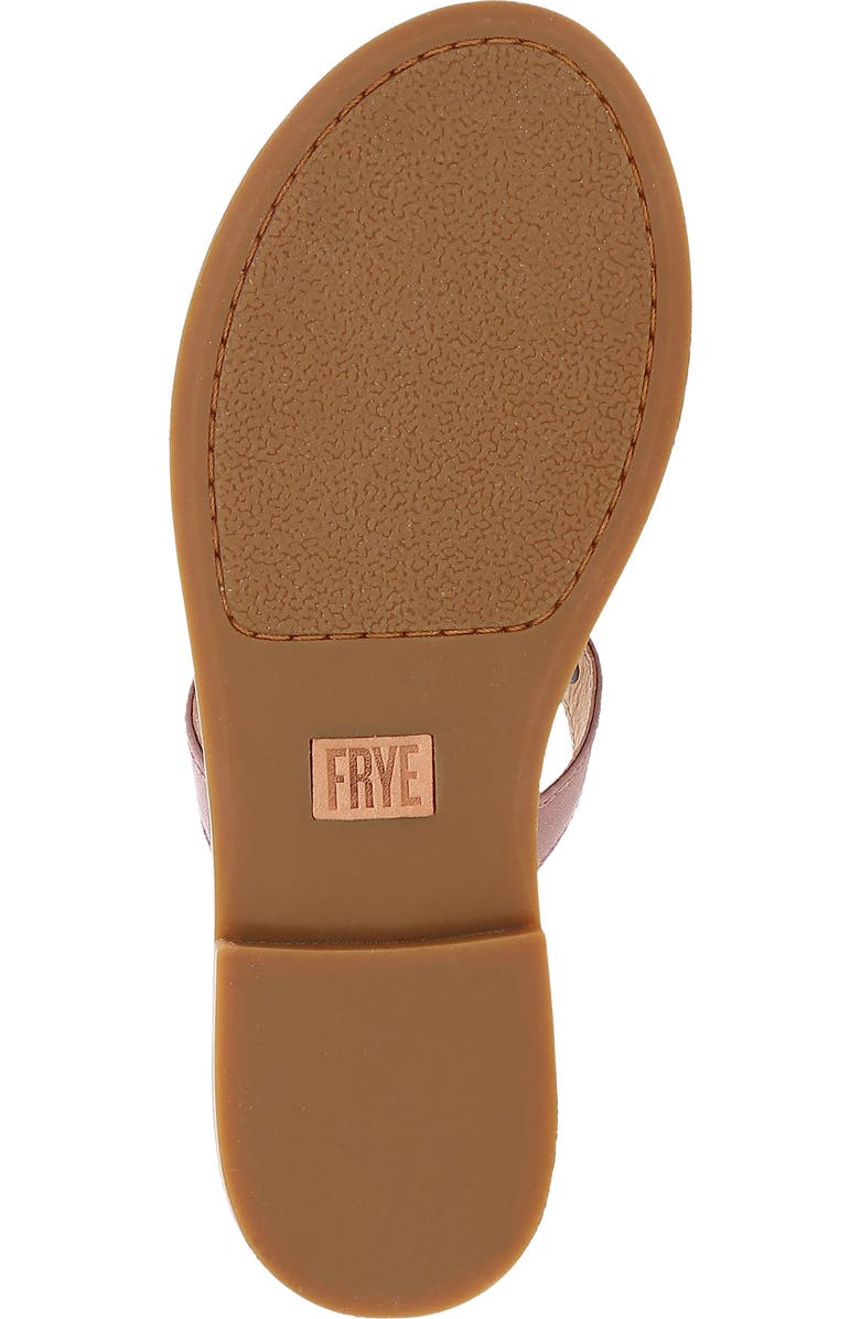 Frye Taylor Logo Flip Flop, Alternate, color, Woodrose