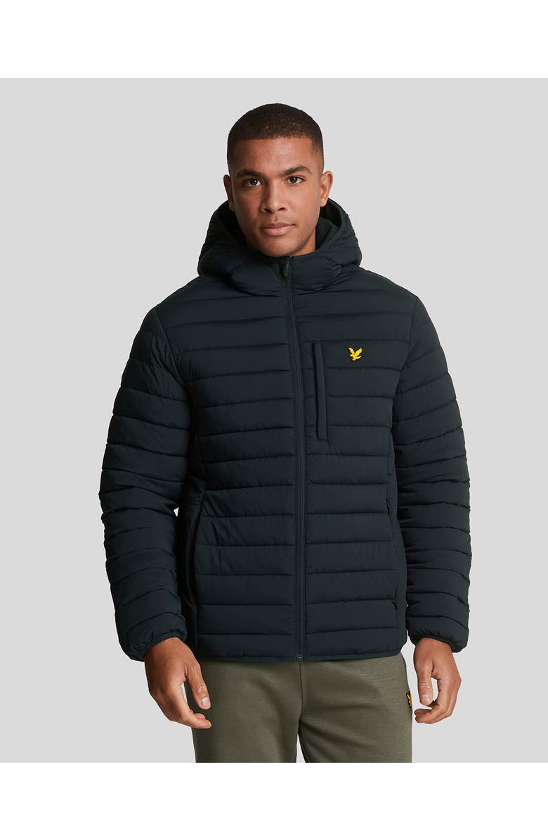 Lyle & Scott Stretch Lightweight Quilted Jacket, Main, color, Dark Navy