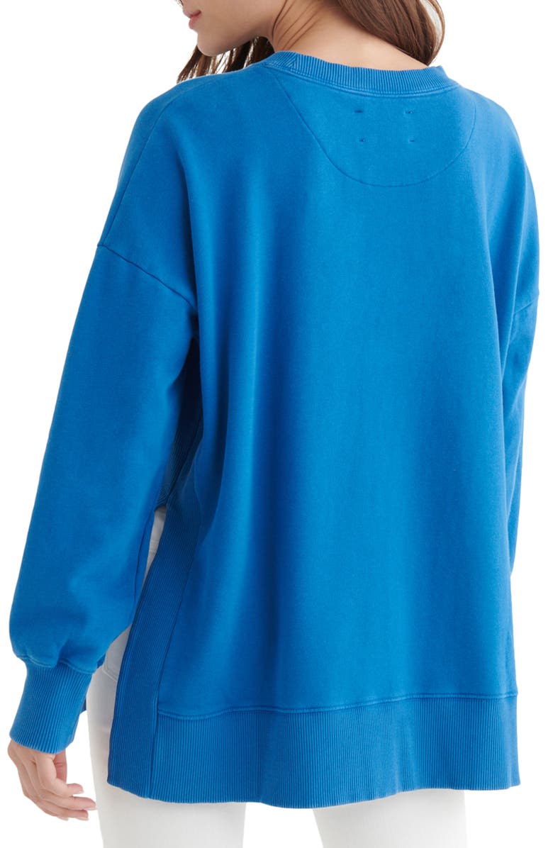 Lucky Brand Chill Crewneck Cotton Sweatshirt, Alternate, color,