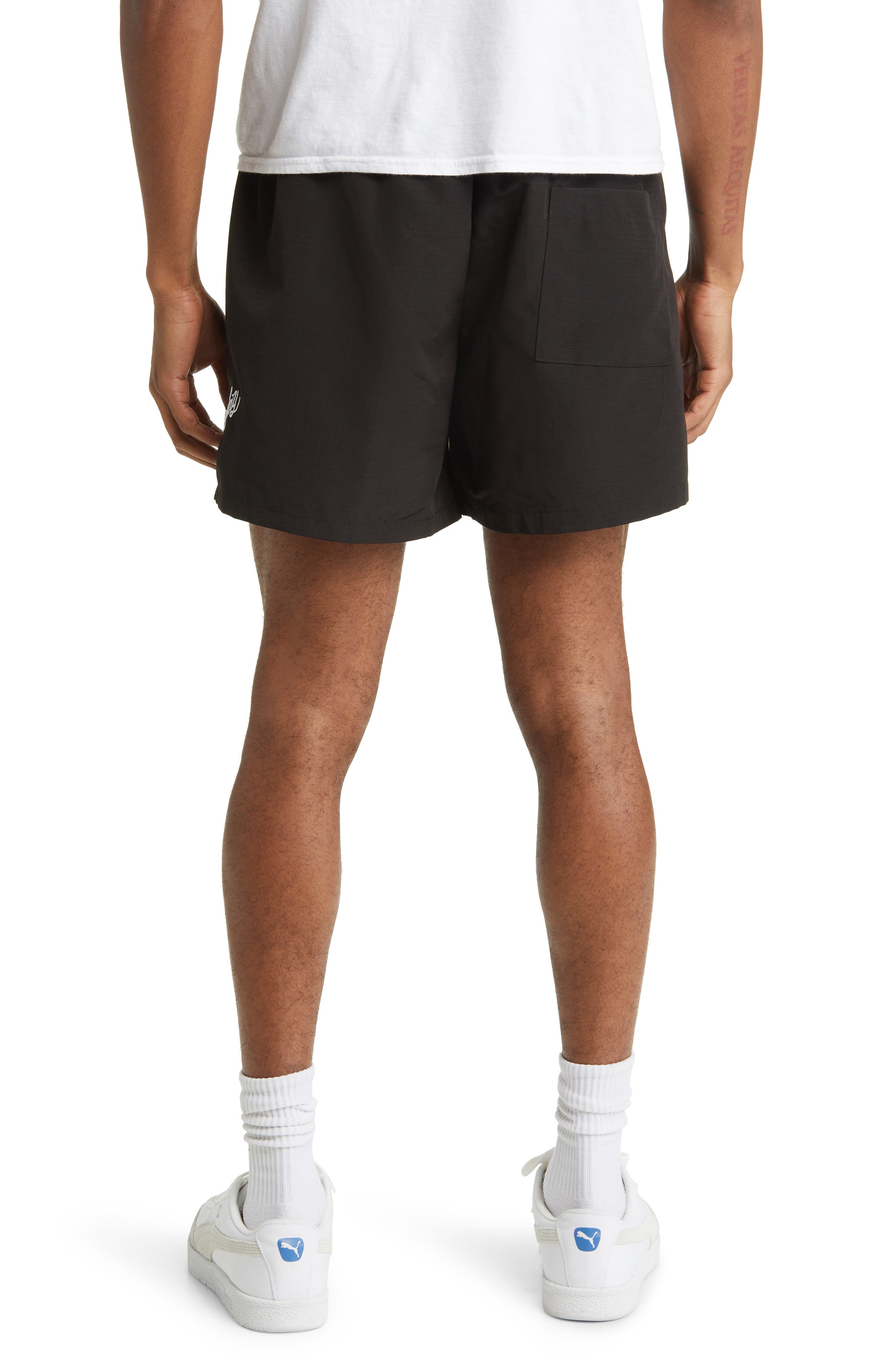 DIET STARTS MONDAY Cursive Logo Ripstop Shorts (Men) | Nordstrom