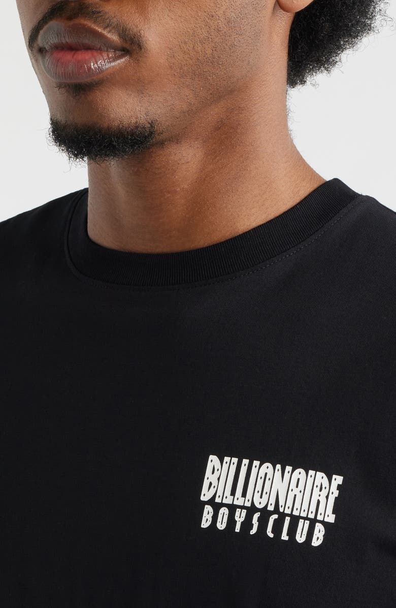 Billionaire Boys Club Small Logo Cotton Graphic T-Shirt, Alternate, color, Black