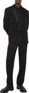 Burberry Grain de Poudre Wool Tuxedo Trousers
