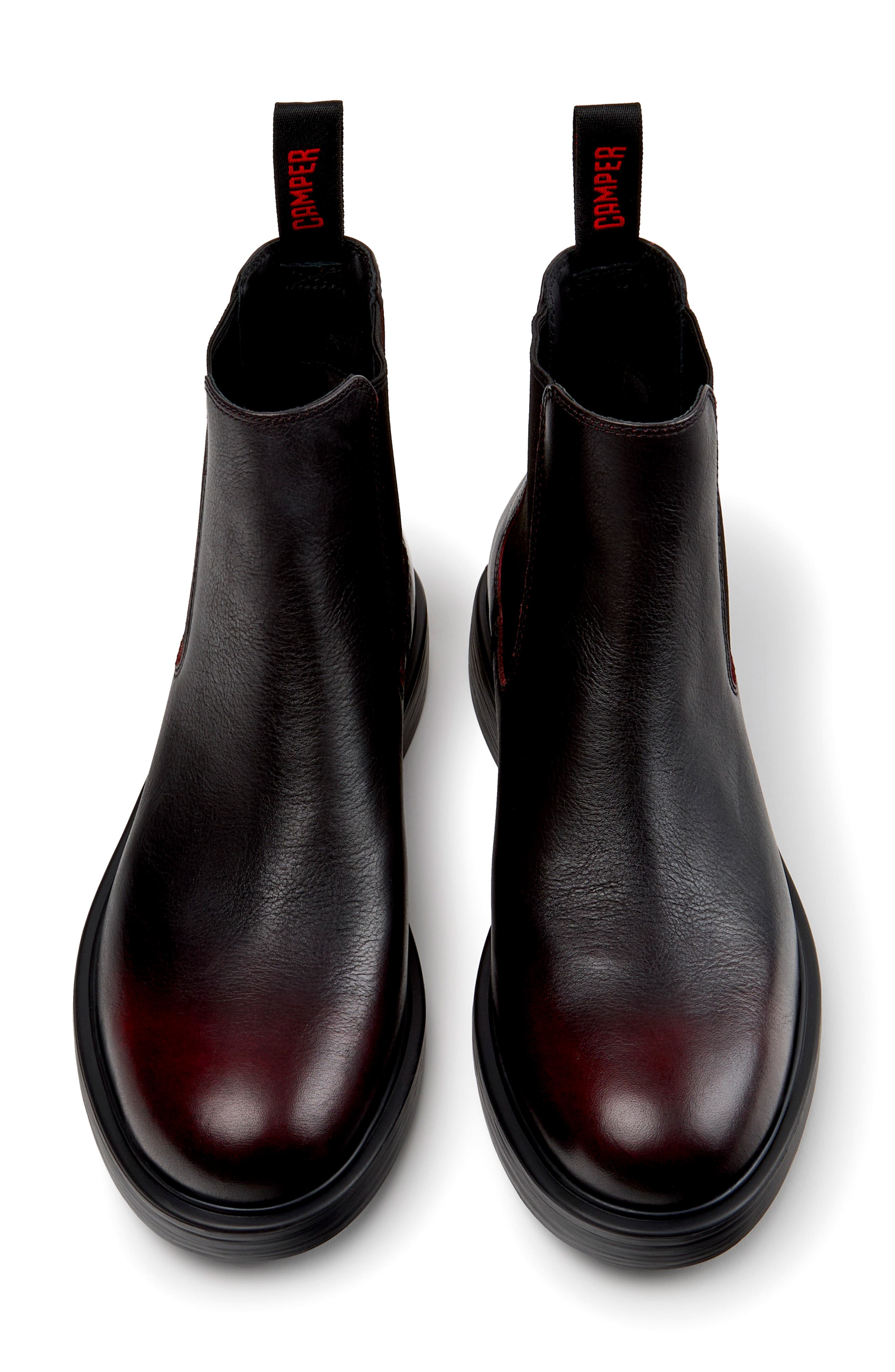 Dean Chelsea Boot, Alternate, color, BURGUNDY