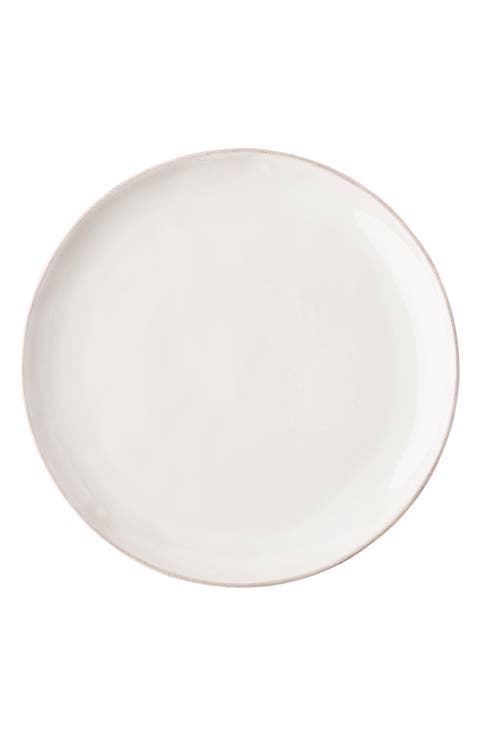 Puro Whitewash Coupé Dessert Plate