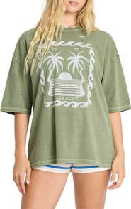 Billabong Wave Stamp Graphic T-Shirt