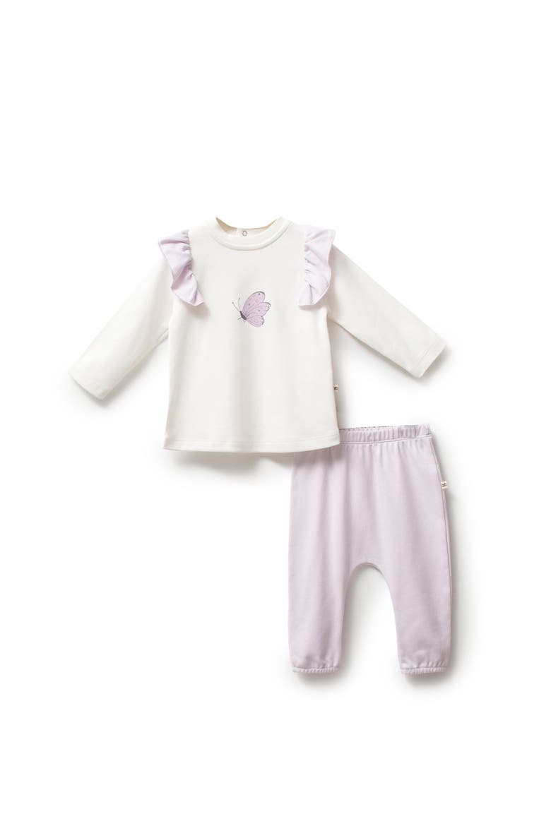 Butterfly Outfit Set, Main, color, Purple