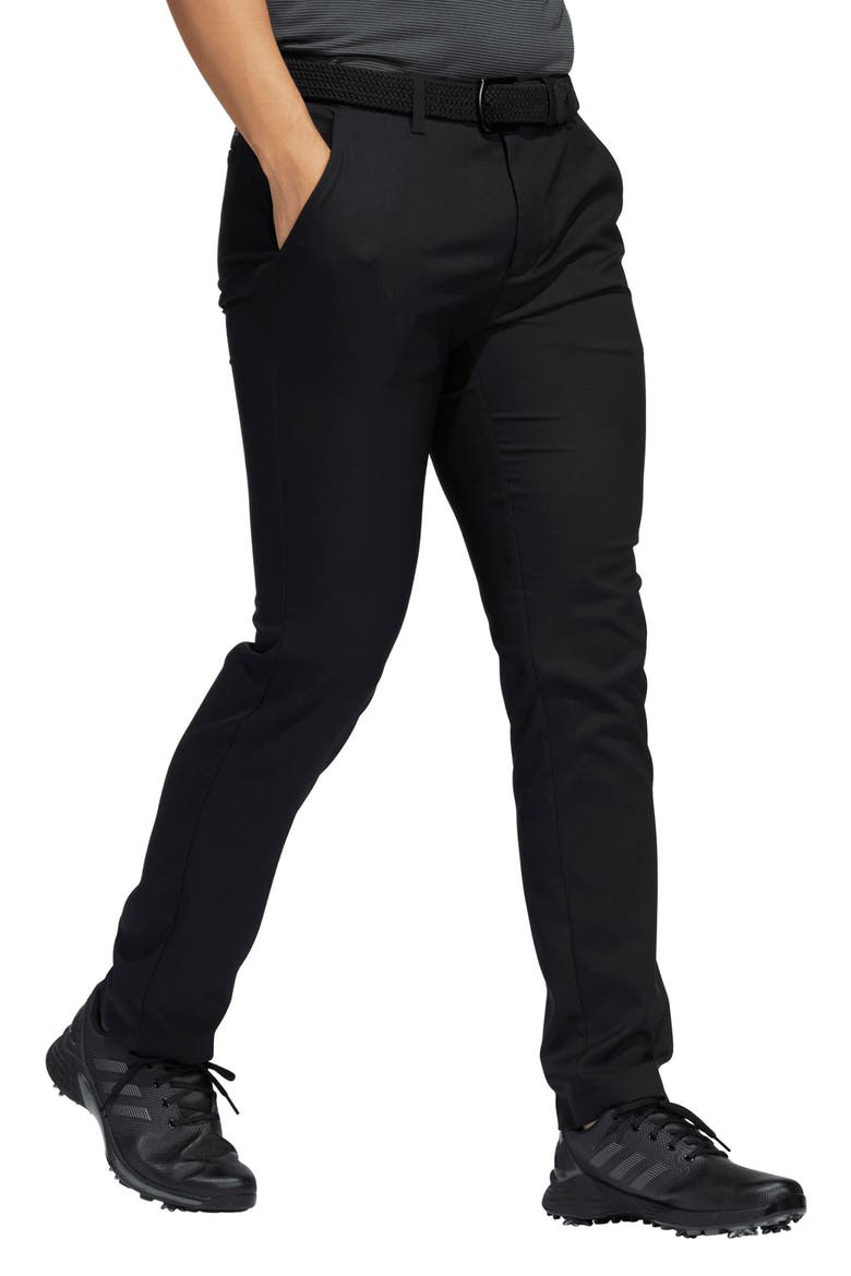 Ultimate365 Tapered Flat Front Pants, Alternate, color, BLACK
