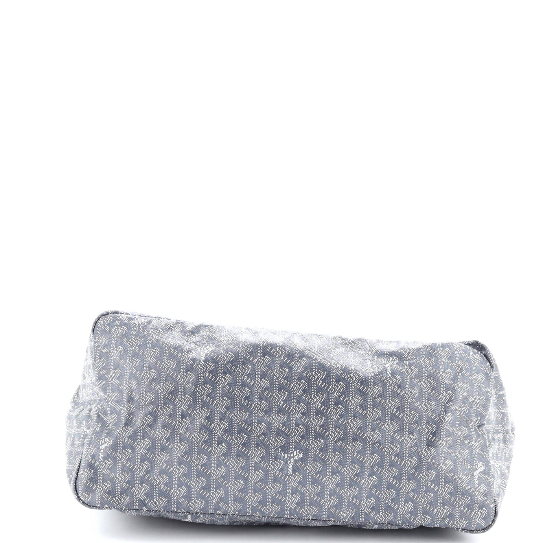 Pre-Owned Goyard Saint Louis Tote Coated Canvas GM, Alternate, color, Gray