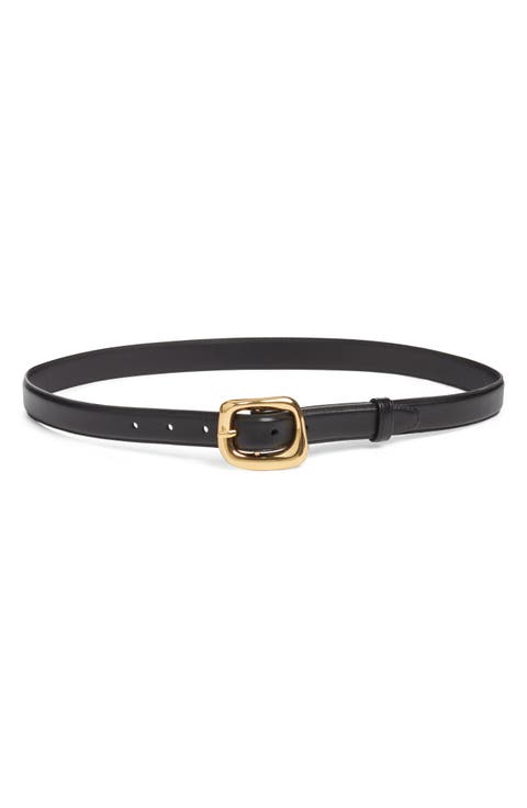 The Organic Buckle Leather Belt