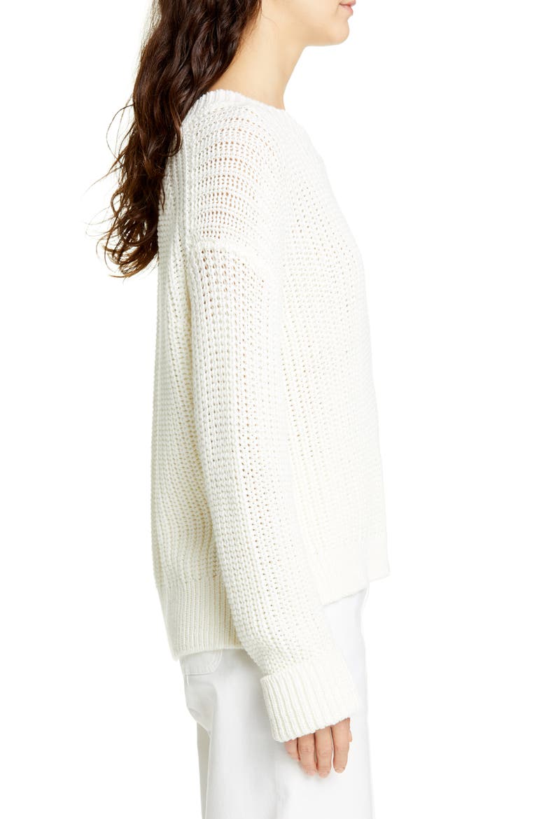 Solid Sweater, Alternate, color, NATURAL