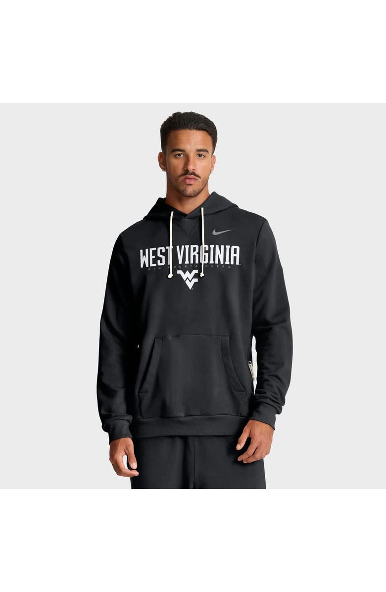 Nike Men's Nike Black West Virginia Mountaineers 2025 Sideline Standard Issue Dri-FIT Hoodie, Main, color, Black