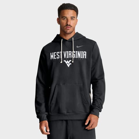 Men's Nike Black West Virginia Mountaineers 2025 Sideline Standard Issue Dri-FIT Hoodie