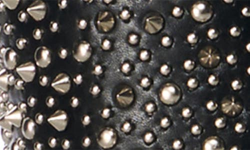Azalea Wang Ridley Studded Pointed Toe Bootie In Black