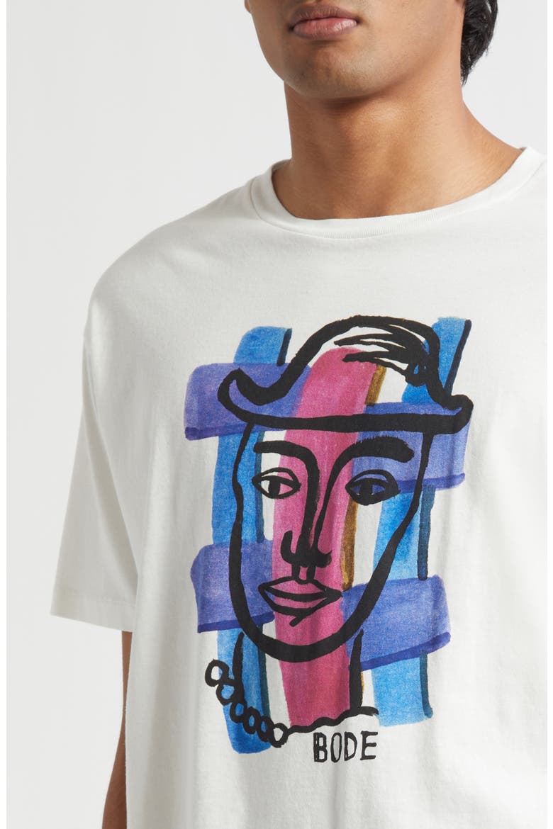 Chapeau Graphic T-Shirt, Alternate, color, CREAM