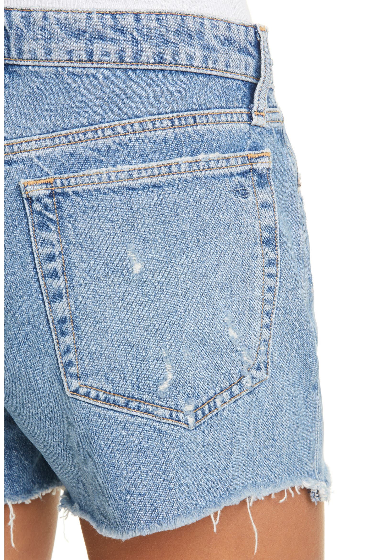 Rag Rug Making Frames rag & bone Dre Cutoff Denim Shorts (Women) | Nordstromrack