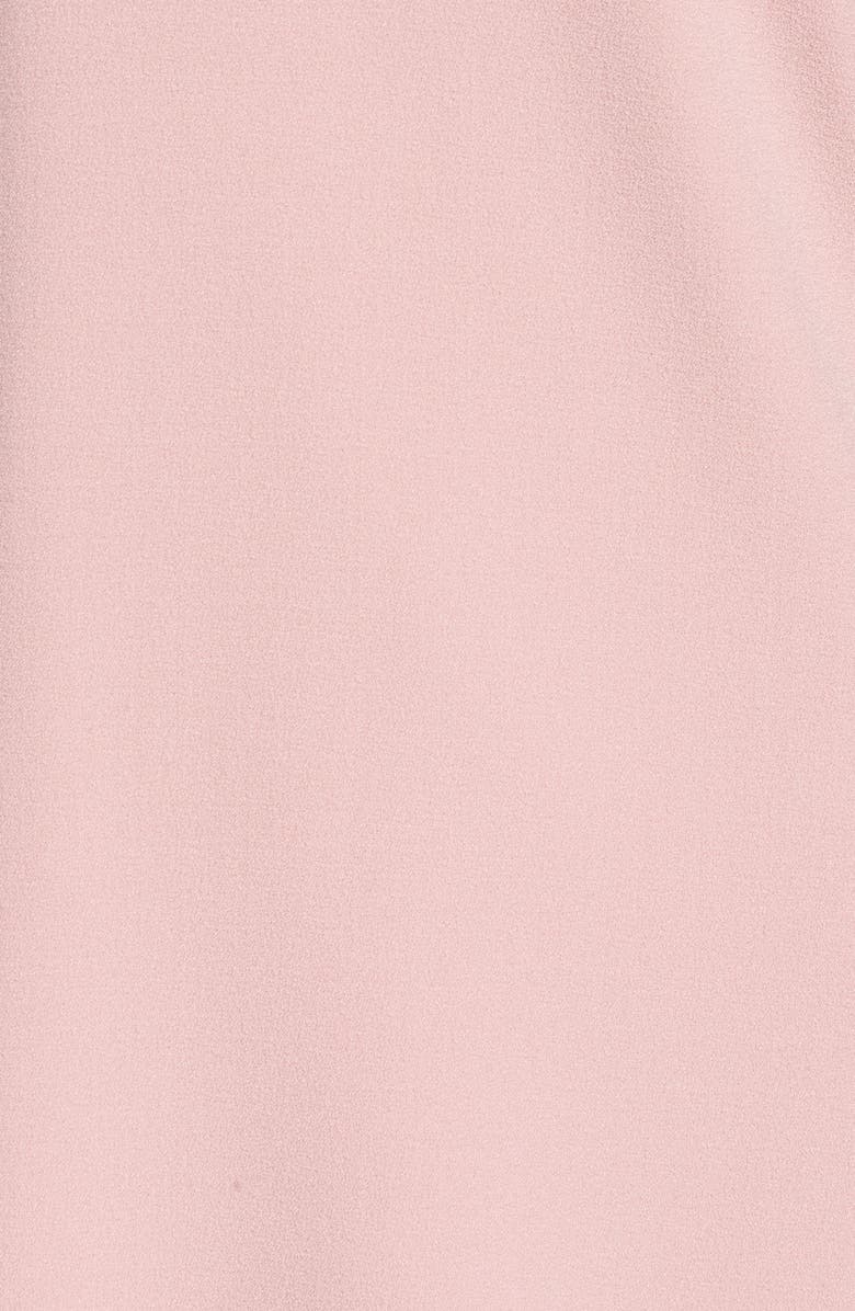 Eliza J Bell Sleeve Crepe Shift Dress, Alternate, color,