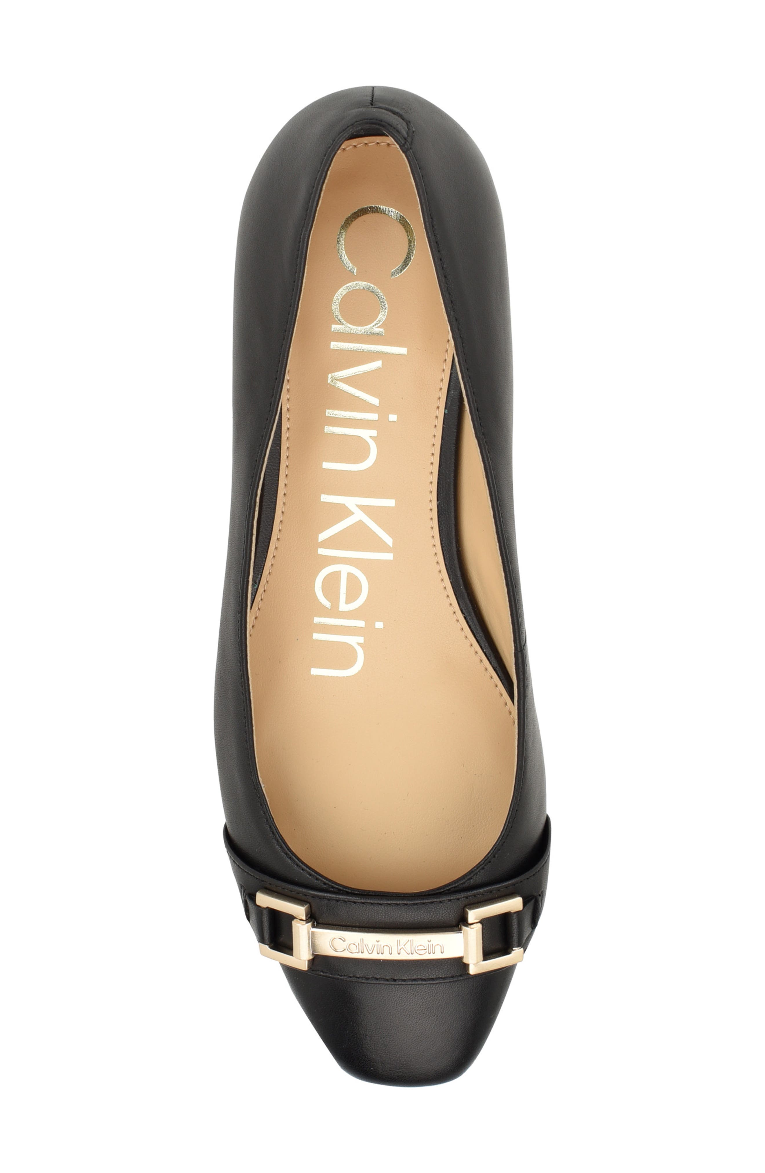 Calvin Klein Crystil Flat, Alternate, color, 