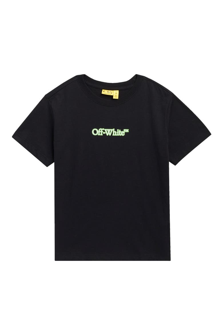 Kids' Glow in the Dark Arrow T-Shirt, Main, color, BLACK