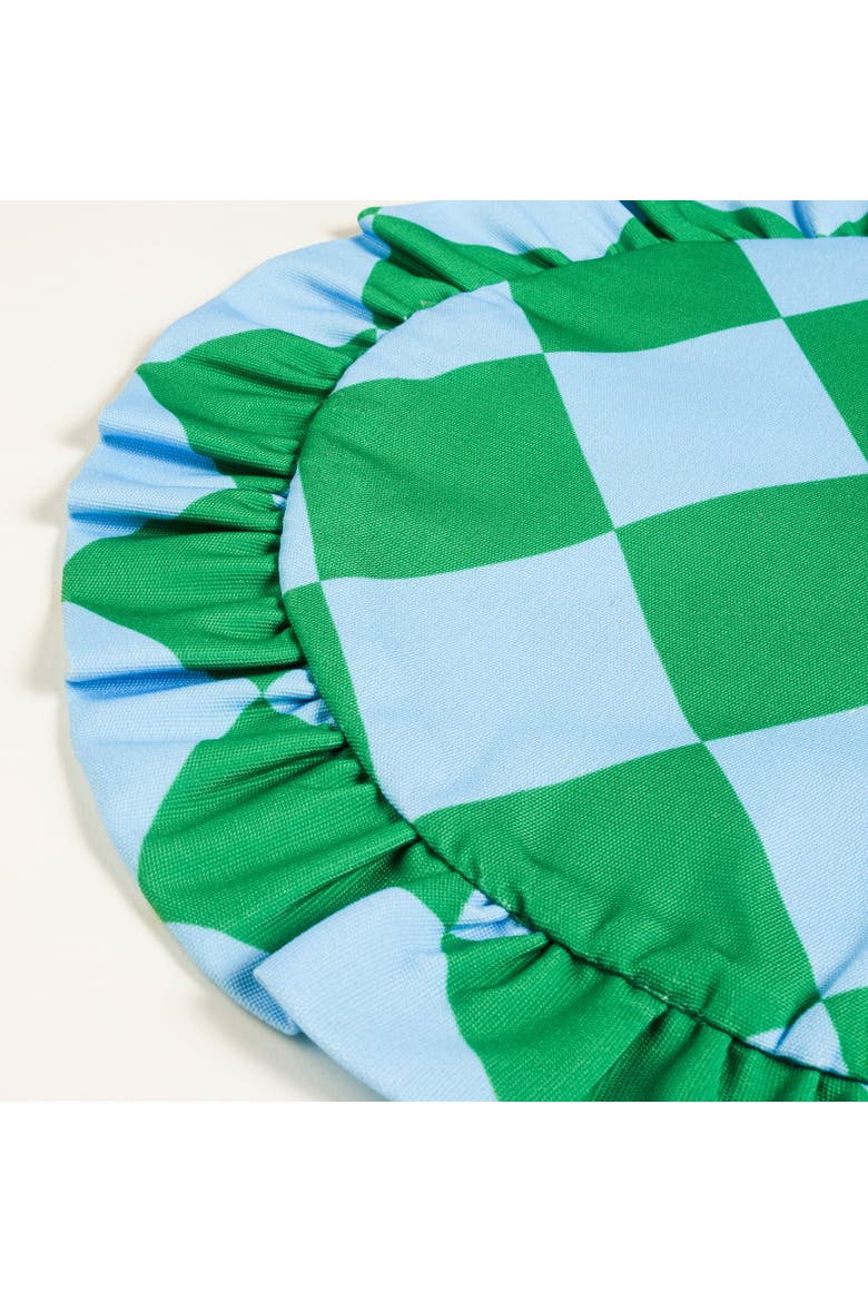 Place Mat 2 Pcs Set, Alternate, color, Pink-Red-Green-Blue