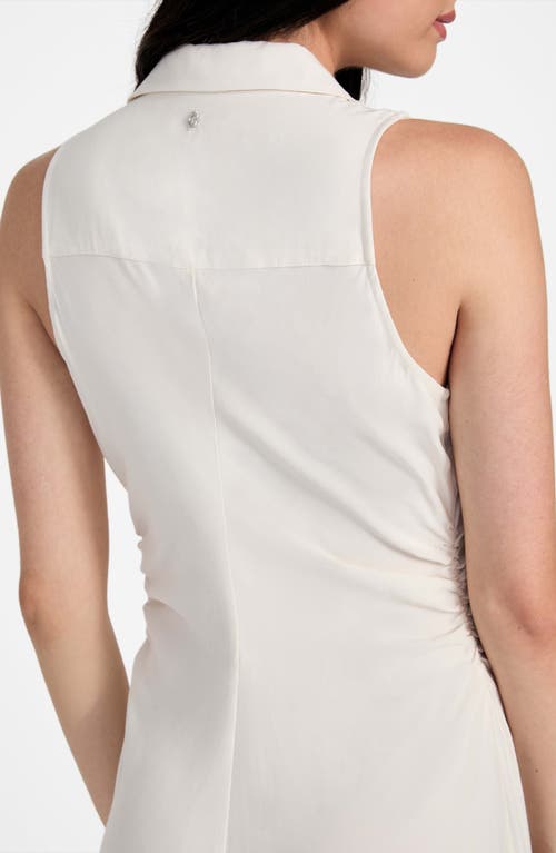 Guess Liliane Sleeveless Maxi Shirtdress In White