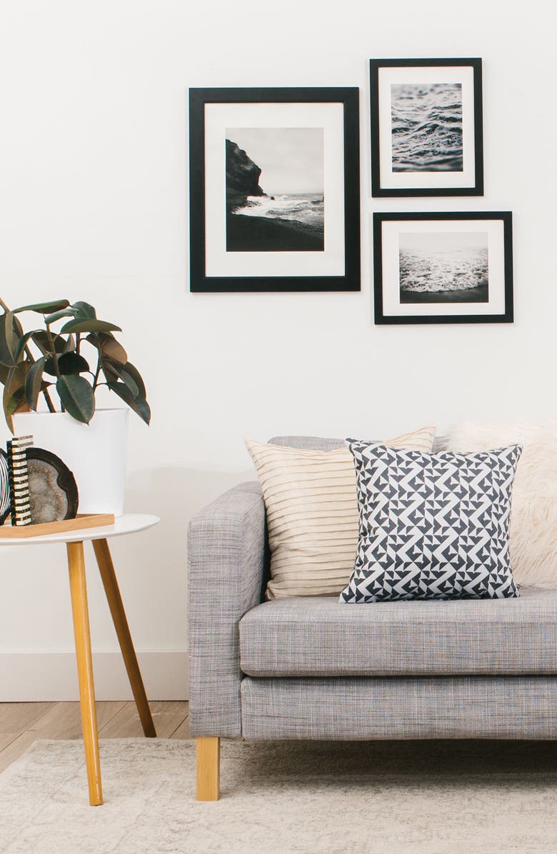 Deny Designs Waves Three-Piece Gallery Wall Art Print Set, Alternate, color,