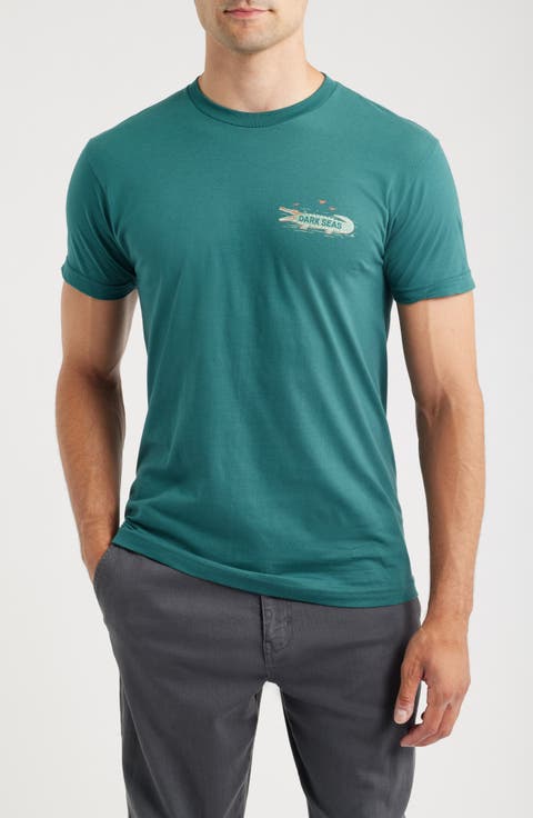 Land of Sunsine Cotton Graphic T-Shirt