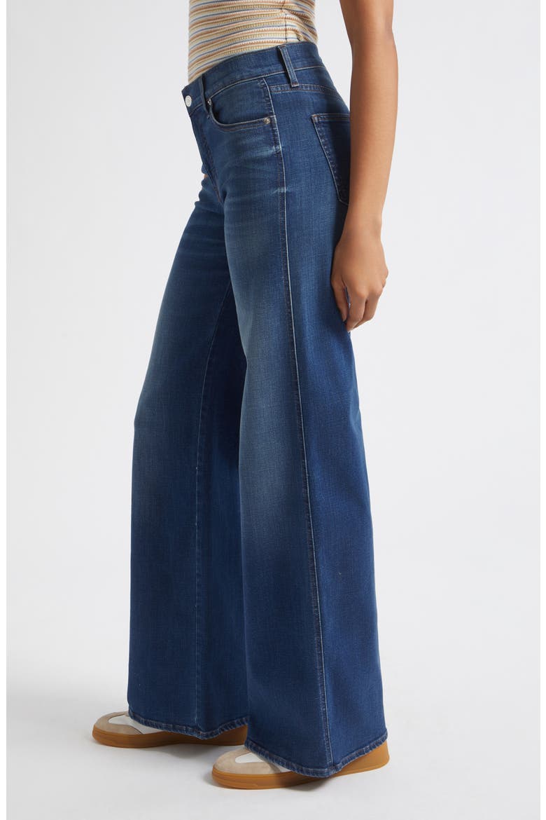 Taylor Mid Rise Wide Leg Jeans, Alternate, color, NORTH STAR