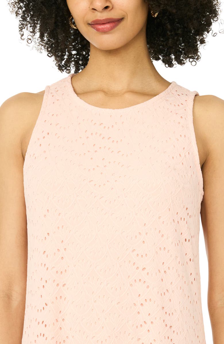 Vince Camuto Eyelet Maxi Dress, Alternate, color, Bright Peri