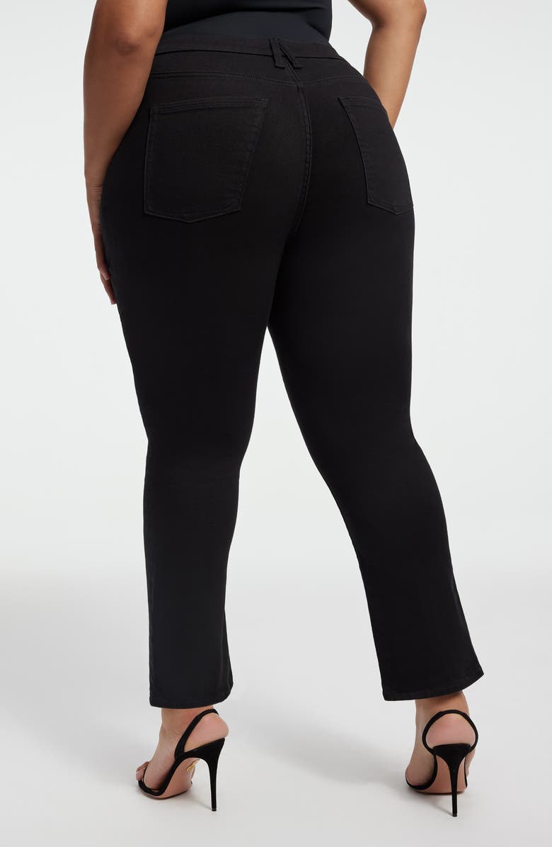 Good American Good Legs Stretch Straight Leg Jeans, Alternate, color, 