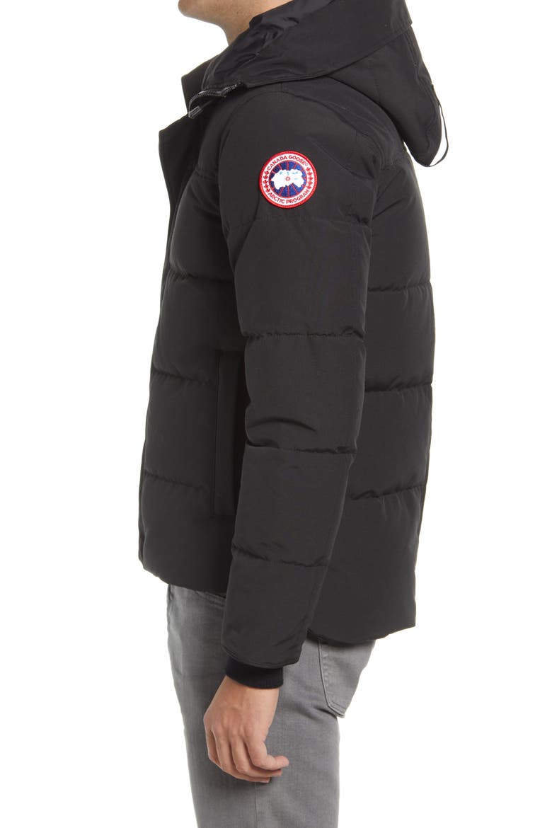 Macmillan Fusion Fit Down Parka, Alternate, color, BLACK