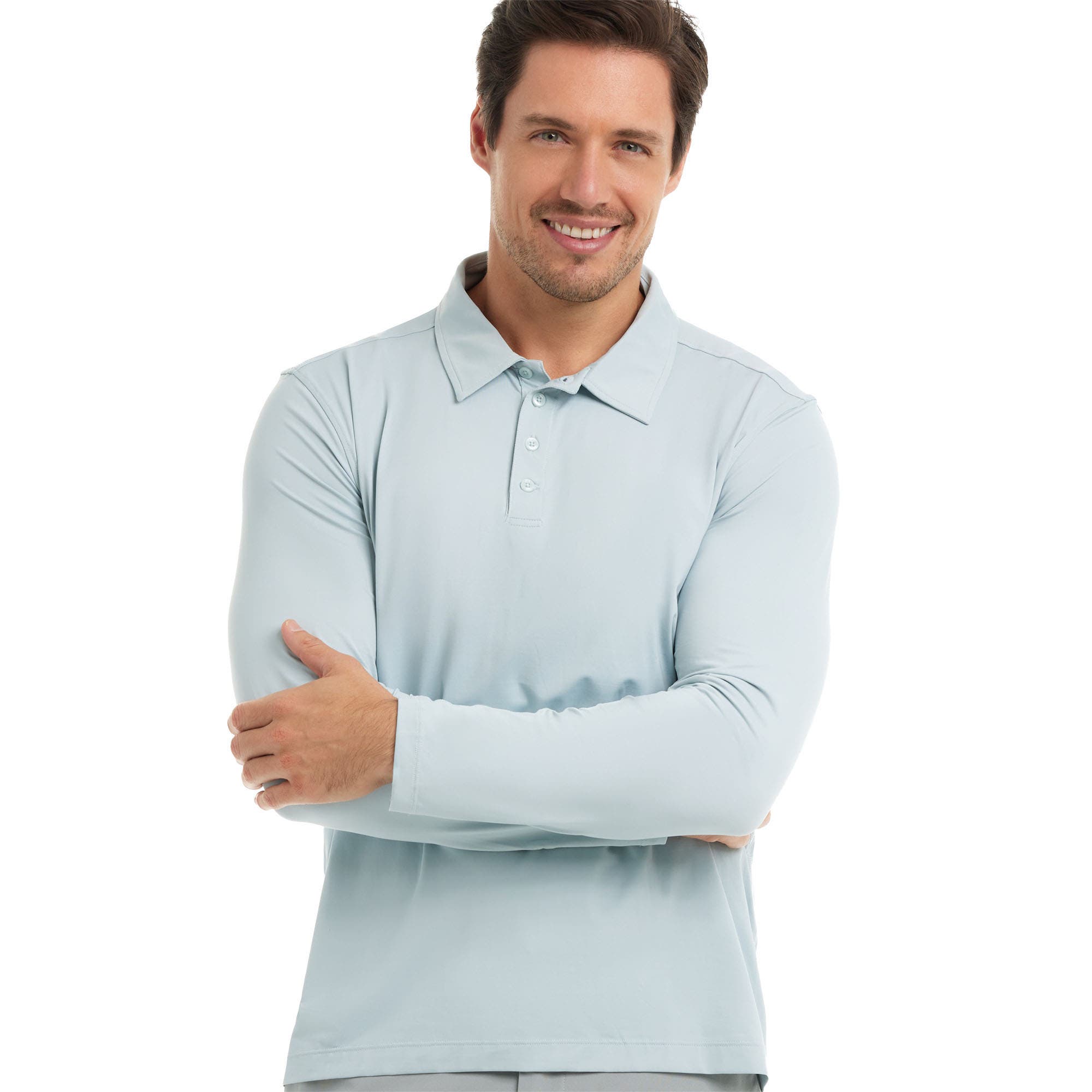 Men's Long Sleeve Collared Shirt - image 3