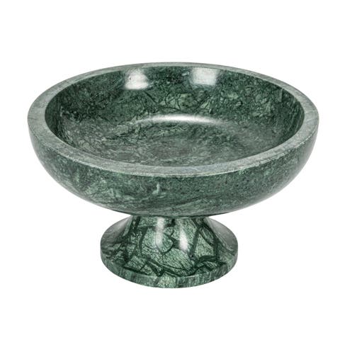 Marble Footed Pedestal Bowl