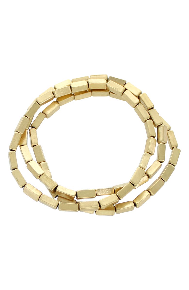 Panacea Bead Stretch Bracelet, Main, color, 