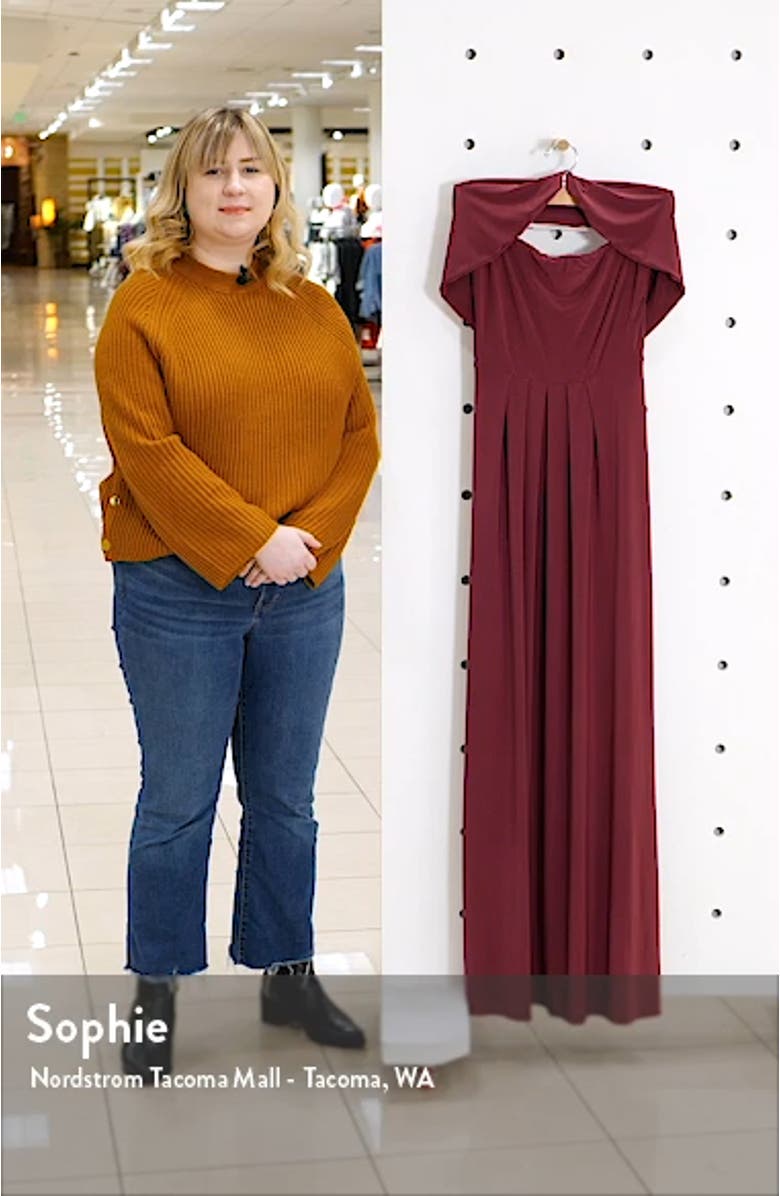 Multi-Way Loop A-Line Gown, sales video thumbnail