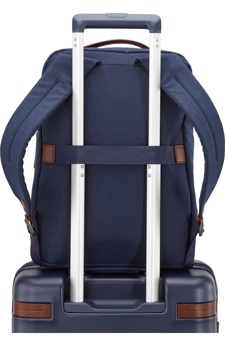 Samsonite Virtuosa 2 Piece Set Backpack & 21" Carry On Spinner Luggage, Alternate, color, Blue
