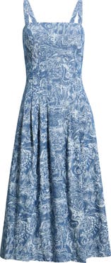 Lilly Pulitzer® Calloway Print Sleeveless Midi Dress