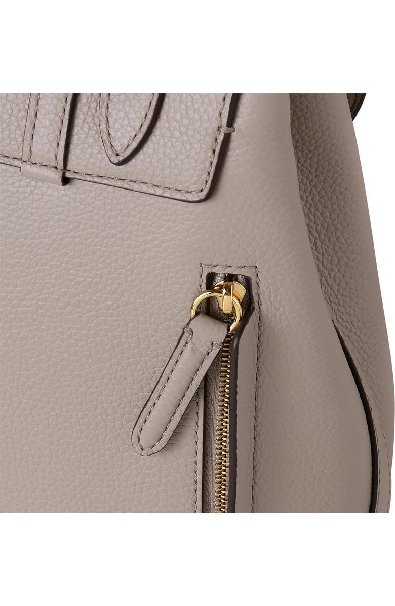 Mulberry Mini Bayswater Leather Backpack, Alternate, color, Cashmere Taupe