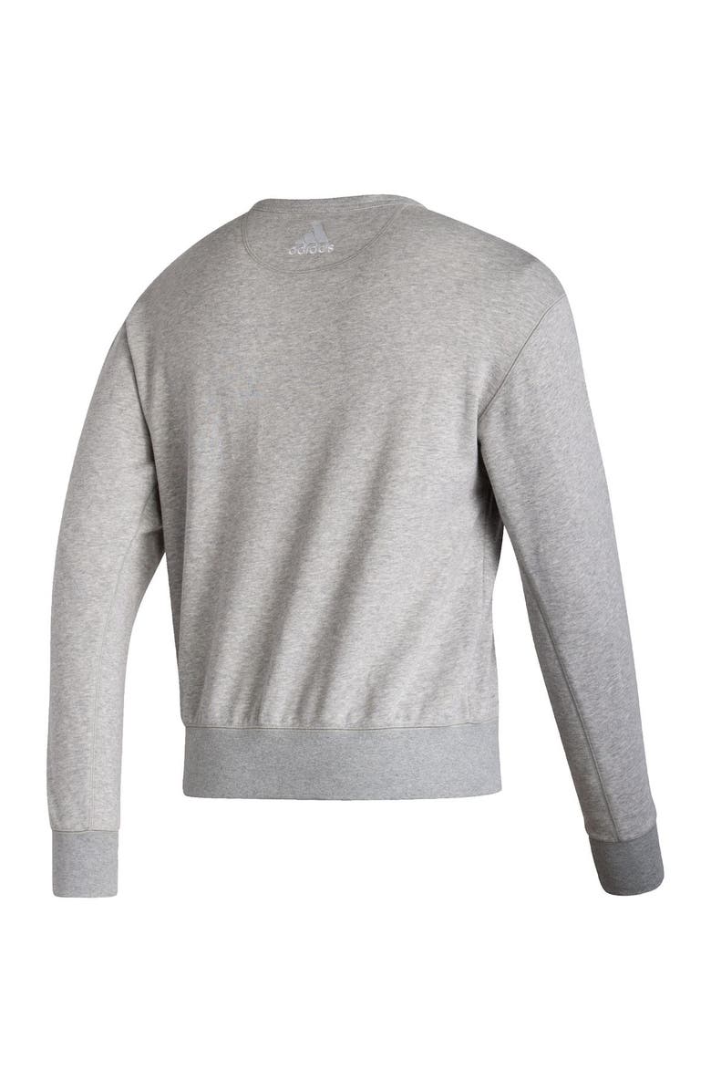 adidas Men's adidas Heathered Gray Florida Panthers Vintage Pullover Sweatshirt, Alternate, color, 