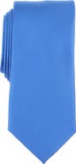 SAVILE ROW CO Solid Satin Tie