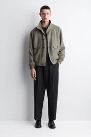 COS Pleated Relaxed-Fit Tapered Pants