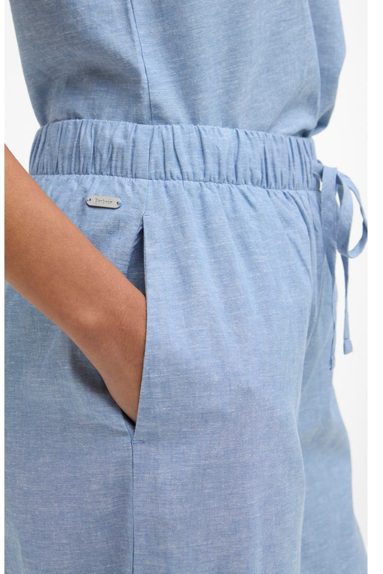 Josie Linen & Cotton Pants, Alternate, color, LIGHT CHAMBRAY