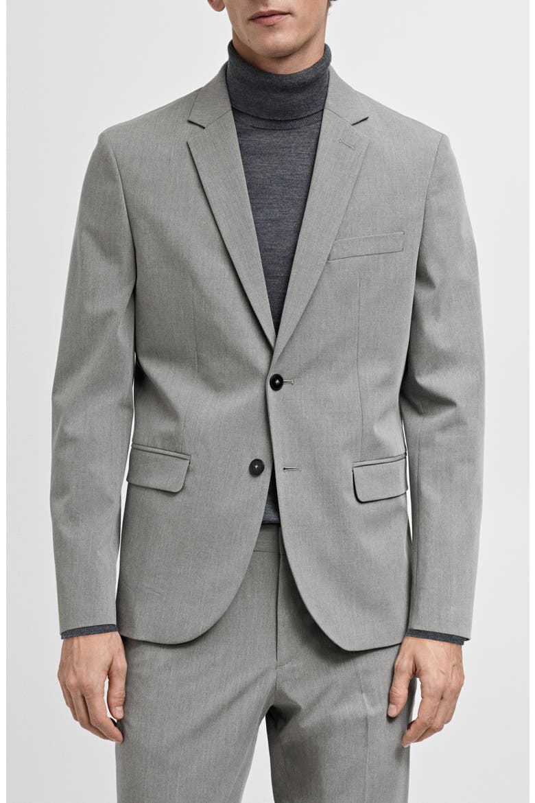 Slim Fit Suit Jacket, Main, color, GREY