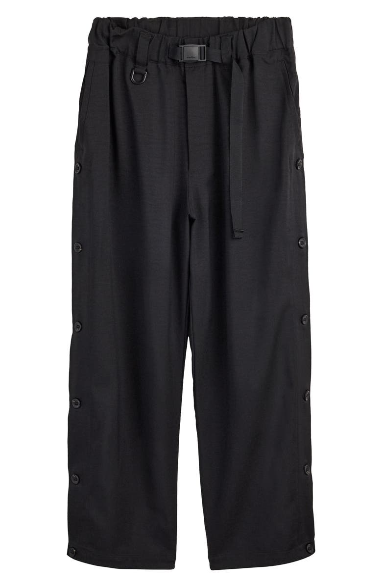 Y-3 Uniform Adaptive 3-Stripes Pants, Alternate, color, Black
