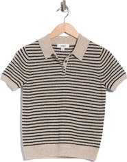JASON WU Stripe Cashmere Polo