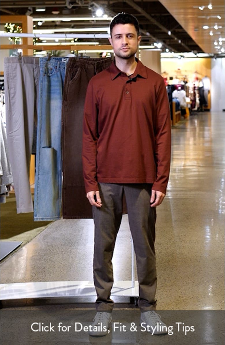 Bryce Long Sleeve Polo, sales video thumbnail
