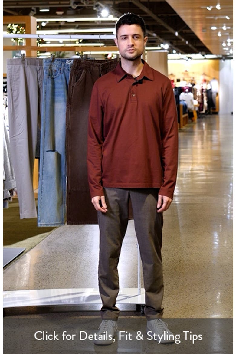 Bryce Long Sleeve Polo video