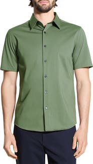 Theory Irving Short Sleeve Button-Up Shirt