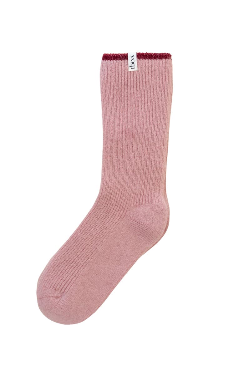 Cashmere & Merino Socks, Main, color, Pink