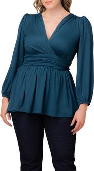 Kiyonna Leah Gathered Top